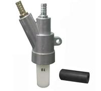 Sand Blaster Gun Boron Carbide Nozzle Air Sandblaster Gun Kits Stainless Steel Spray Gun Sandblasting Gun Rust Dust Remove B1 sandblasting Gun + Boron Carbide 60 * 20 * 10 2pcs