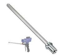 Sand Blaster Long Nozzle Tip Compatible with Le Lematec, Nozzle Attachment Sandblaster for Air Compressor Sandblasting, Soda Walnut Blaster Kit, Abrasive Media Blasting Wand for Spot Blasting Cleaning