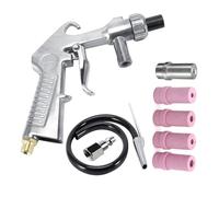 Sand Blasters Kits Sandblasting Sandblasters with Ceramic Nozzles Blasting Shot Sandblasters for Sandblasting Cabinet Aluminum Alloy