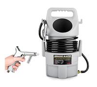 Sand Blasting Gun,120PSI Sandblasting Maschine Pneumatic Sand Blaster Kit with 15ft Hose and 50lb Hopper for Small and Medium Sized Sandblasting