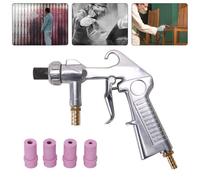 Sand Blasting Gun Sandblaster Ceramic Nozzles Extra Iron Nozzle Set