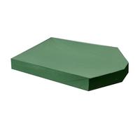 Sand Box Cover, Sandbox Cover Waterproof Oxford Cloth Sandpit Anti-UV Dustproof Sandbox, 63x44.5x8.7" Boat Shape Sand Box with Drawstring for Outdoor