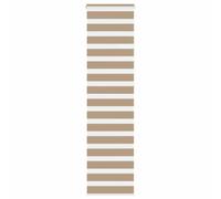 (sand brown, 55 x 230 cm) vidaXL Zebra Blind Dark Grey 60x230 cm Fabric Width 55.9 cm Polyester