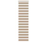 (sand brown, 65 x 200 cm) vidaXL Zebra Blind Dark Grey 60x230 cm Fabric Width 55.9 cm Polyester