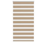 (sand brown, 75 x 150 cm) vidaXL Zebra Blind Fabric Polyester