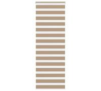 (sand brown, 85 x 200 cm) vidaXL Zebra Blind Fabric Polyester