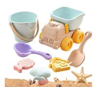 Sand Castle Construction Kit Portable Outdoor Kit With Shovels And