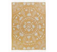 Sand Cloud Large Turkish Beach Towel - Sand Resistant - 100% Organic Turkish Cotton Yarn - Quick Dry Towel for Beach, Picnic Blanket or Throw - As Seen on Shark Tank - Boho Honey XL