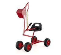 Sand Digger Sandbox Toy Digger Construction Excavator Gymax Red One Size