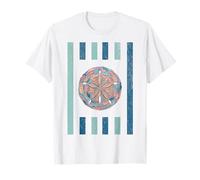 Sand Dollar Artistic Coastal Fisherman Core Beachy T-Shirt