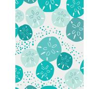 Sand Dollar Notebook | Sand Dollar Notepad | College Ruled Notebook | Notebook with Sand Dollars | 120 Lined Pages