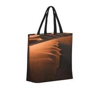 Sand Dunes Basic Models Tote Bag With Zipper With Inner Pockets,Laptop Work Tote Bag For Sport,Travel