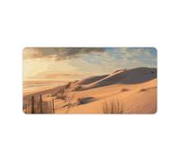 Sand Dunes Keyboard Mat Large Gaming Mouse Pad, Anti-Slip Desk Mat for Desktop Desk Work/Home Writing Mat 11.8 * 23.6 Inches