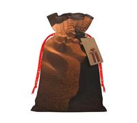 Sand Dunes Print Gift Versatile Bags Reusable Drawstring Festive Pouches For Party Favors Season