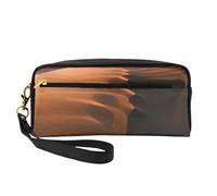 Sand Dunes Print Stylish Women Makeup Bag Travel Companion Pouch Toiletry for School Office Case