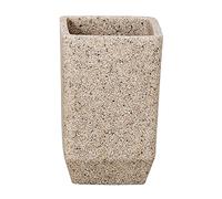 Sand Effect "Metro" Bathroom Tumbler/Toothbrush Holder