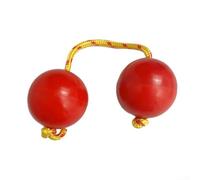 Sand Eggs African Shakers Unleash Your Creativity with This Unique Fingertip Percussion Tool (Red)