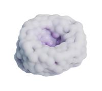 Sand Filled Fidget Stress Ball - Moldable Crunchy Squishy Toy for Anxiety Relief, Soft Stretchy Sensory Toy for Office Desk Relaxation