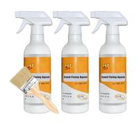 Sand Fixing Agent Spray, Powerful Sand Curing Spray for Wall & Floor, Water-Based Penetrating Waterproof Concrete Hardener (3PCS)