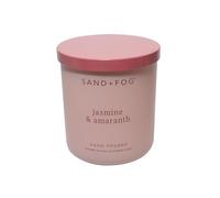 Sand + Fog Scented Candle - Jasmine Amaranth - Additional Scents and Sizes - 100% Cotton Lead-Free Wick - Luxury Air Freshening Jar Candles - Perfect Home Decor - 10oz