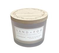 Sand + Fog Scented Candle - Lavender - Additional Scents and Sizes - 100% Cotton Lead-Free Wick - Luxury Air Freshening Jar Candles - Perfect Home Decor - 12oz…
