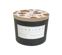 Sand + Fog Scented Candle - Orange & Clove - Additional Scents and Sizes - 100% Cotton Lead-Free Wick - Luxury Air Freshening Jar Candles - Perfect Home Decor - 12oz