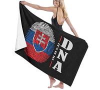 Sand Free Towels Its In My Dna Slovakia Flag Beach Swimming Towels Easy Care Beach Bath Towel Super Soft Bath Towel For Bath Swimming Beach 80x130cm