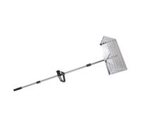 Sand Harrow Litter Sifter Wide Basket Scooper Large Stainless Steel Ergonomic Handle Wide Basket Beach Foldable Sand