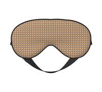 Sand Leopard Gecko Print Functionality Eye Mask Sleep Lightweight Travel Yoga Camping Outdoors Relaxation