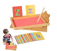 Sand Letter Tracing Tray,Sand Writing Boards For Kids - Educational Letter Formation Game, Alphabet Learning Tool, Sensory Spelling Activity For Kids