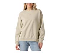 Sand Logo Embroidered Sweatshirt - female - My Essential Wardrobe - Sweatshirts - Beige - M - Sweatshirts & Hoodies M