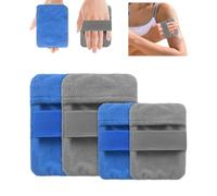 Sand Mitt for Beach | Sand Eraser | Soft Skin Friendly Wipe Cleaner Must-Have for Kids Camping Beach Vacation Powder Pouch