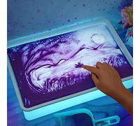 Sand Painting Box, Sand Painting Light Box for Kids, Sand Animation | Holiday & Birthday Gifts for Boys & Girls | 16", Sand Painting Beginner's Kit,Kid's Preschool Art Toys,Parent-Child Toys (Blue)