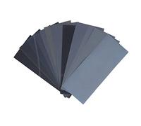 Sand Paper 120 to 3000 Grit Wet Dry Sandpaper Hand Sanding Sheets Assorted Grit Sanding Paper for Wood Metal Automotive Sanding and Polishing (14Pcs)