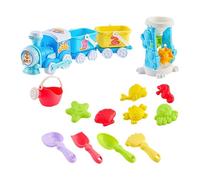 Sand Play Bundle - Beach Fun Tools, 15 Piece Outdoor Travel Pack for Children Adventures, Poolside Kit with Creative Exploration, Summer Games, Backyard Set for Leisure and Discovery