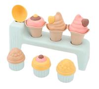 Sand Play Toys Set, Ice Cream Bucket Kit, Kids Outdoor Activity Toys, Beach Sandbox Play Tools, Creative Building Set, for Boys Girls 3 Years Up Playground Seaside Poolside Lake Fun Use