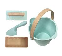 Sand Playset - Combination of Tools for Digging the Beach for Castles with Shovel and Bucket, Interactions Collection with Acq