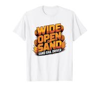 Sand Rail Throttle Open Desert Speed Driver Wide Off Road T-Shirt