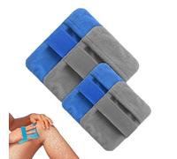 Sand Remover Beach, Portable Skin Cleaner, 5.51x4.72in Travel Wipe Kit, Soft Texture, Lightweight Powder Storage for Camping, Picnic, Holiday, Outdoors, Adults, Kids