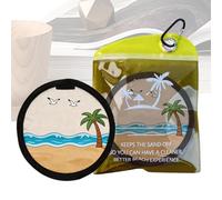 Sand Remover for Beach - Portable Reusable Cleaning Tool | Sand Wiping Pouch,for Kids Adults Home Backyard Vacations Outdoors Summer