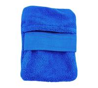 Sand Remover Mitt, 2-in-1 Powder Cleaner 14x12x1.5cm, Beach Application Accessory, Effective Particles Removal Tool for Skin, Travel for Summer Outings, Soft Texture