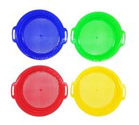Sand Sifter for Beach Multi-Colored Strainer Sieve Set