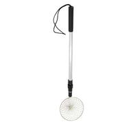 Sand Sifter For The Beach - 11cm Telescopic Shell Scooper Shovel, Retractable Long Handle Stainless Steel Wire Mesh Basket, Adjustable Sea Glass Shark Tooth Rake - For Beachcombing Outdoor