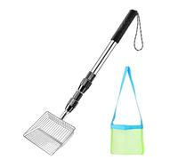 Sand Sifter for the Beach Stainless Steel with Mesh Bag