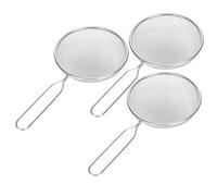 Sand Sifter, Sand Scoop 3PCS Metal Sand Shovel Sand Flea Rake Fine Mesh Sifting Litter Scoop Shovel for Small Pets Tortoise Lizard