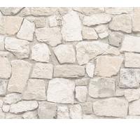 Sand Stone Wallpaper Brick Wall Weathered Rustic Textured Embossed AS Creation