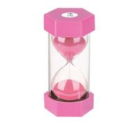 Sand Timer 1 Minute Hourglass SuLiao: Unbreakable Pink Sand Watch 1 Minuto, Small Sand Clock One Minute, Plastic Hour Glass Timer for Kids, Games, Classroom, Kitchen, Decor