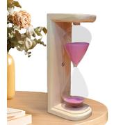 Sand Timer, - Ergonomic Versatile Compact Wooden Sauna Clock, With 15 Minutes , For Thanksgiving Christmas Baths Source | Multipurpose Outdoor Indoor Utility Premium