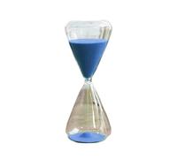 sand timer, hourglass decor, Sand Glass Hourglass Timer 2 pcs Multicolor 5-30 min Clock Home Decoration(Blue,30min)