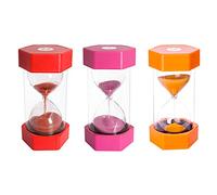 Sand Timer Set 30 Seconds, 2 Minutes, 10 Minutes Coloured Hourglasses, Classroom Education & Sensory Play
